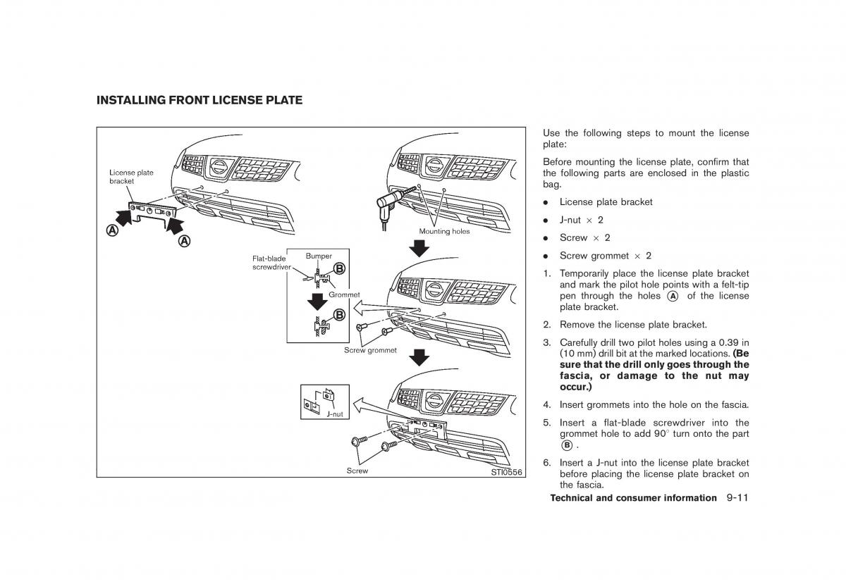 Nissan Rogue I 1 owners manual / page 282