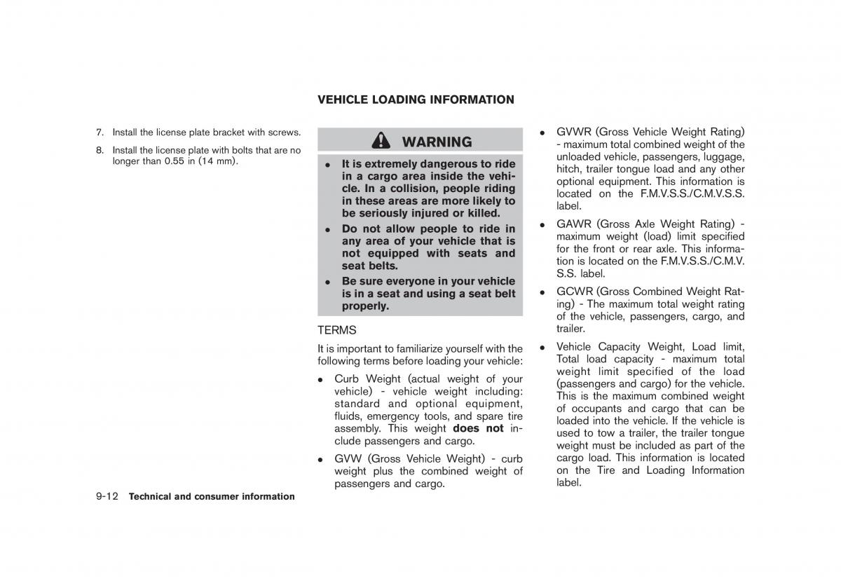 Nissan Rogue I 1 owners manual / page 283