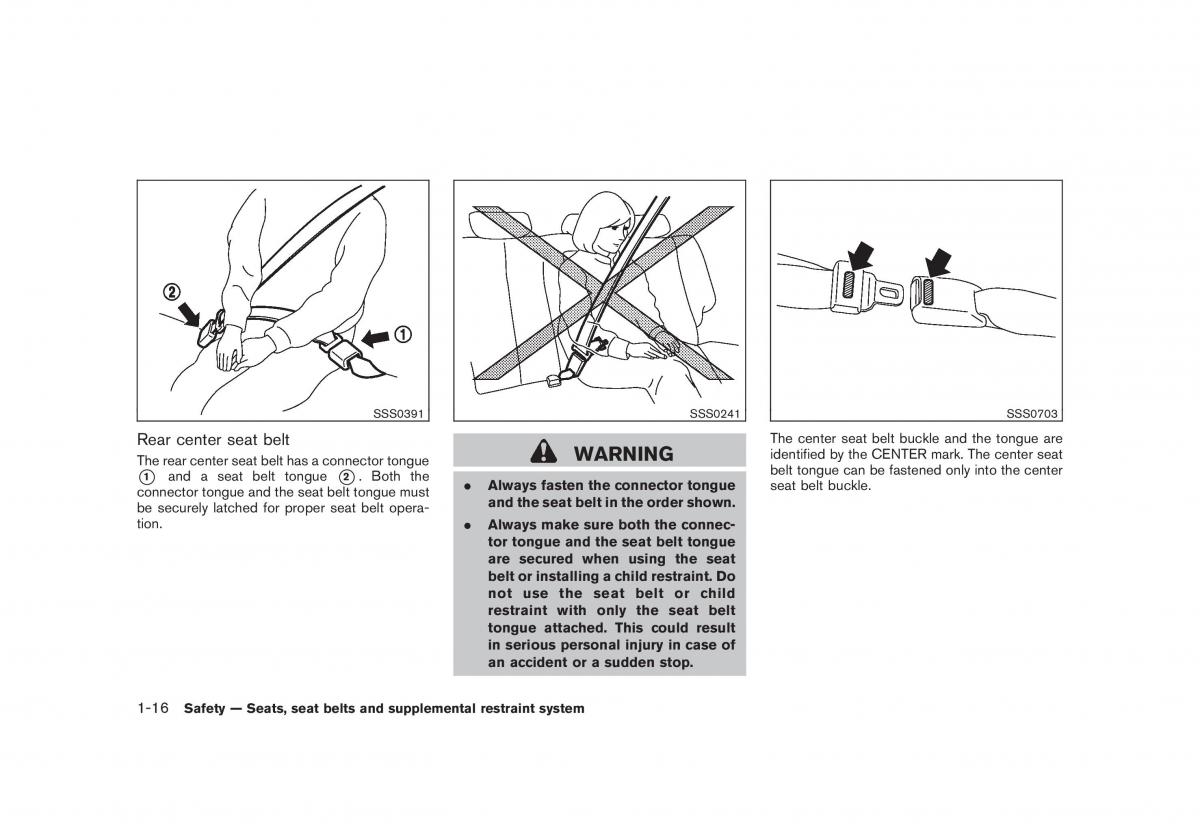 Nissan Rogue I 1 owners manual / page 29