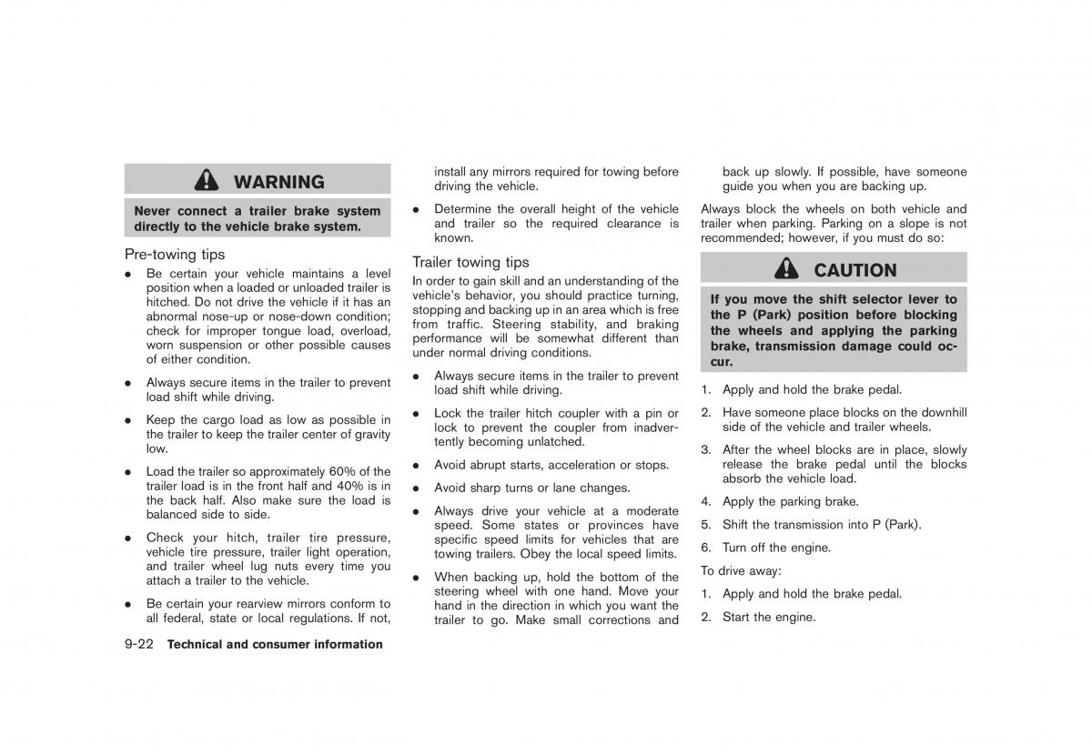 Nissan Rogue I 1 owners manual / page 293