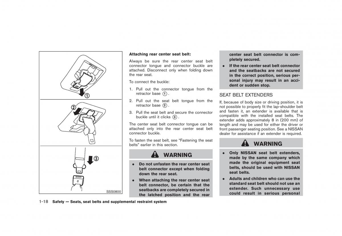 Nissan Rogue I 1 owners manual / page 31