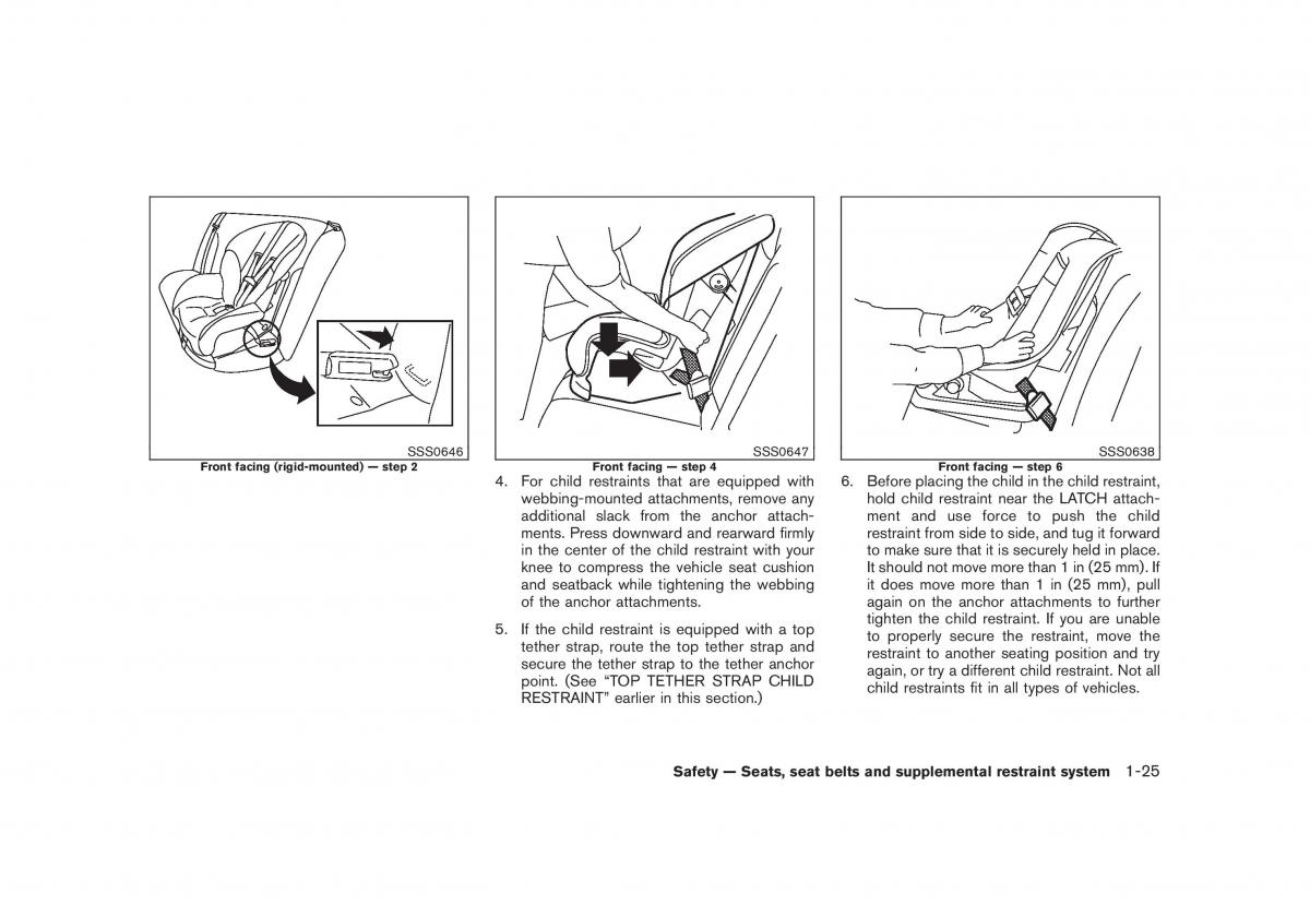 Nissan Rogue I 1 owners manual / page 38