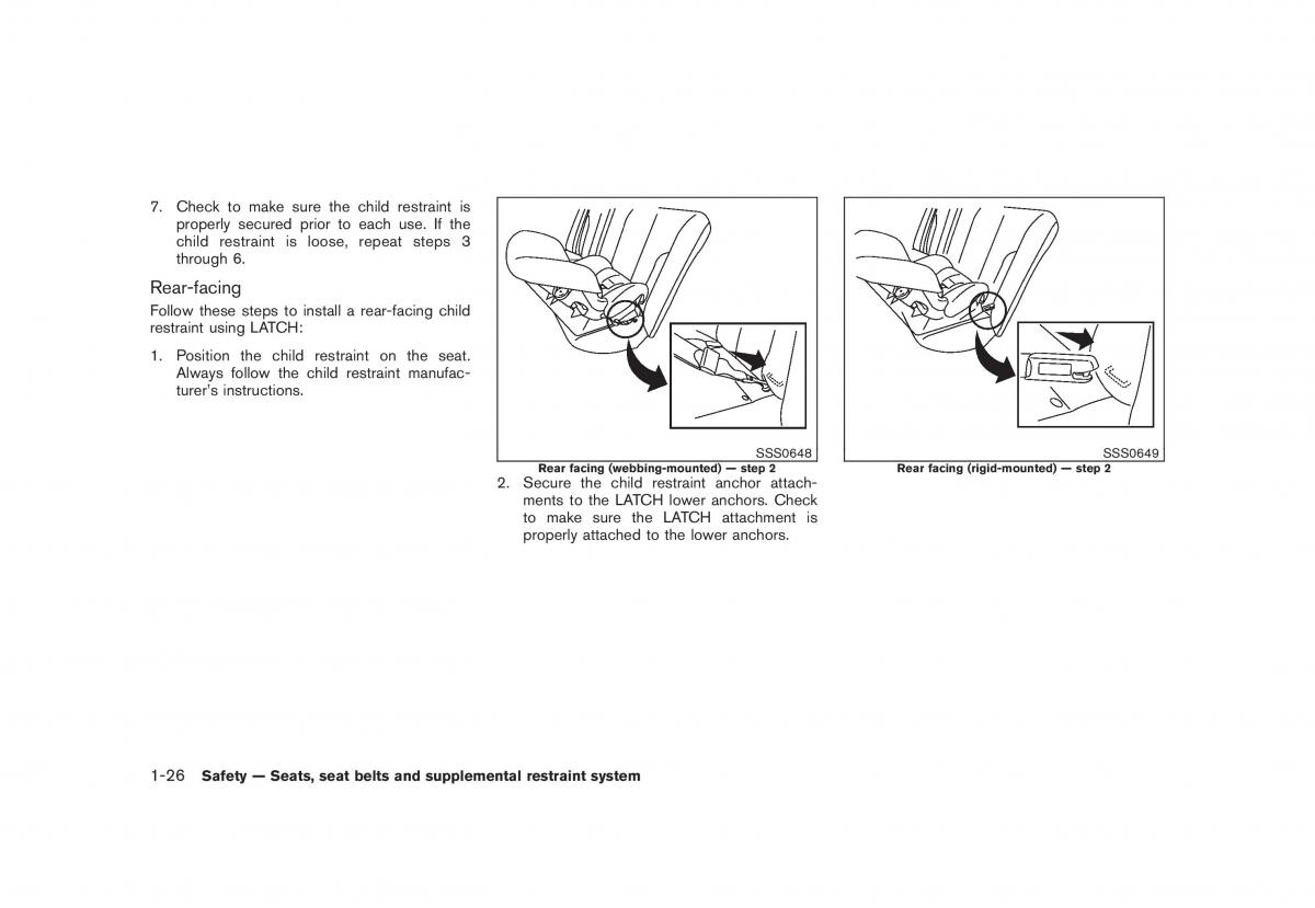 Nissan Rogue I 1 owners manual / page 39