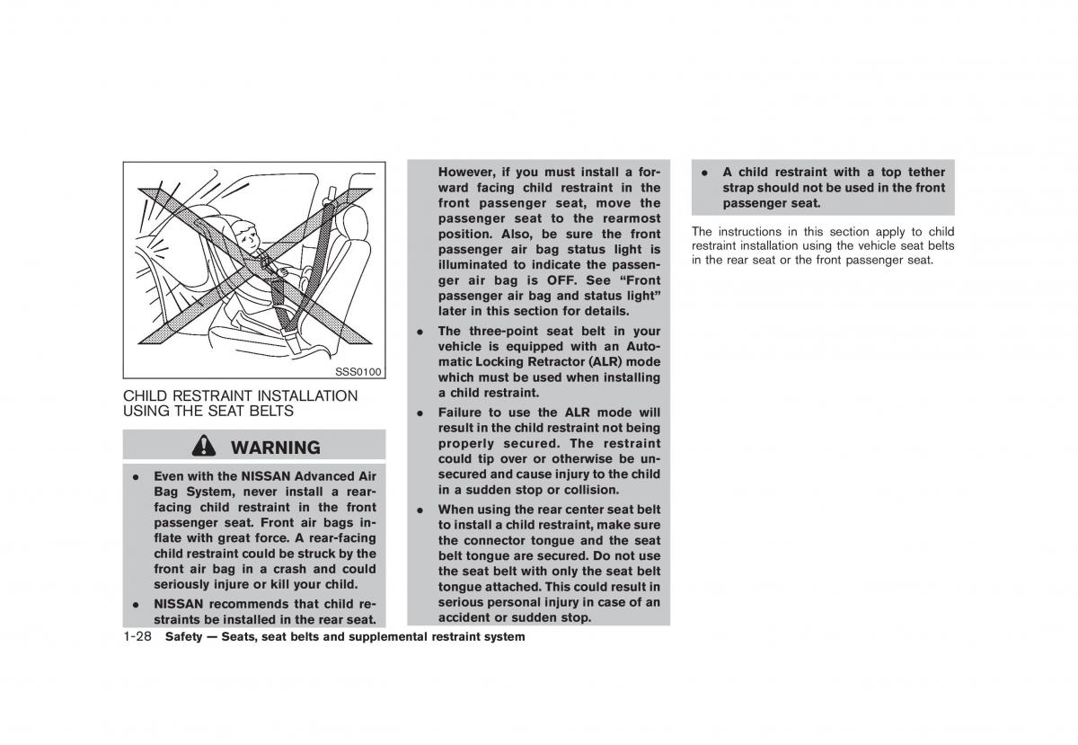 Nissan Rogue I 1 owners manual / page 41