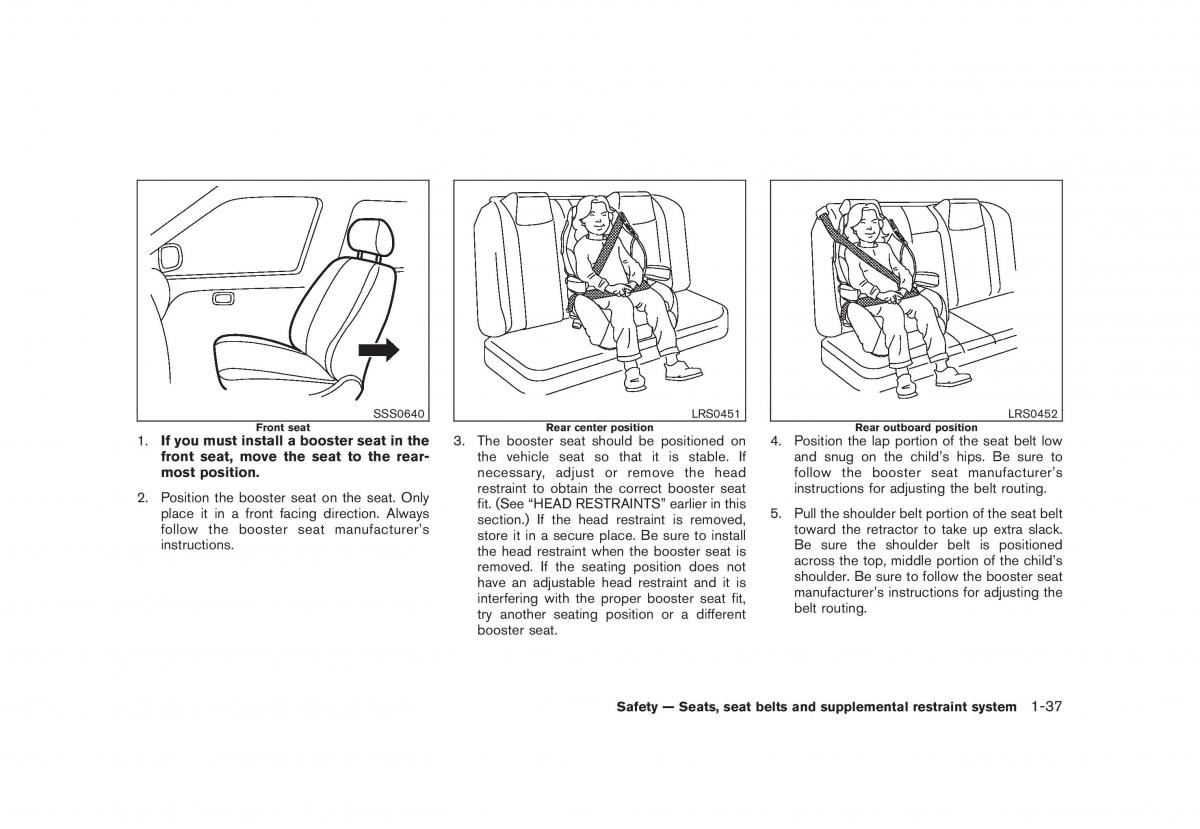 Nissan Rogue I 1 owners manual / page 50