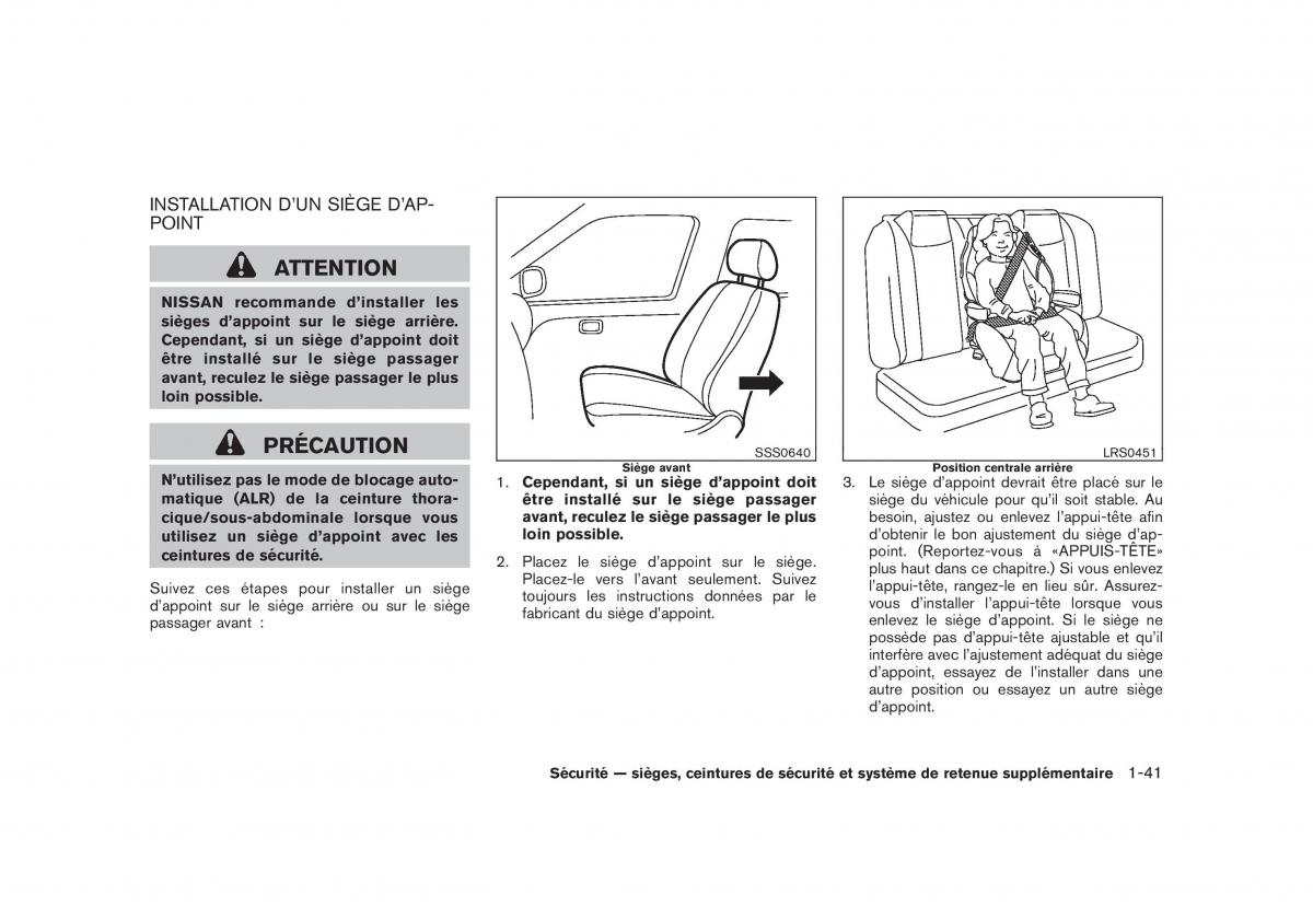 Nissan Rogue I 1 manuel du proprietaire / page 56