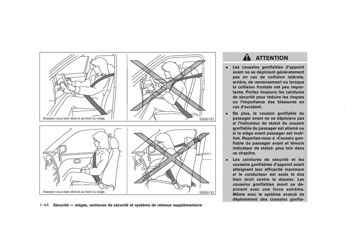 Nissan Rogue I 1 manuel du proprietaire / page 59