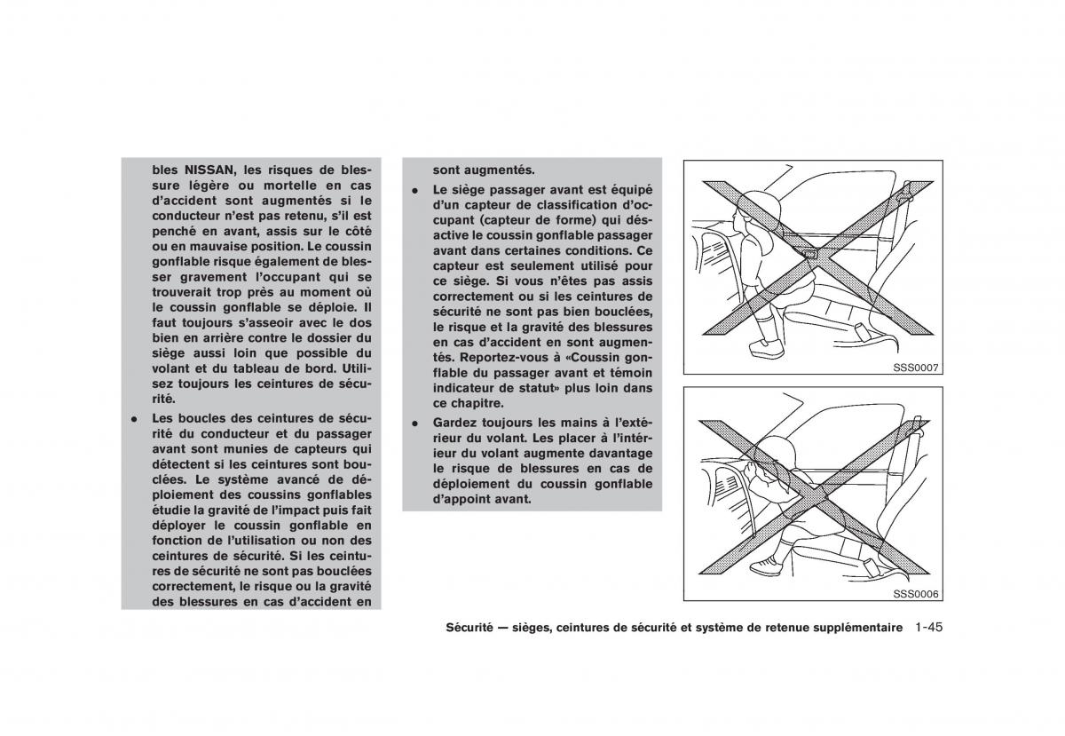 Nissan Rogue I 1 manuel du proprietaire / page 60