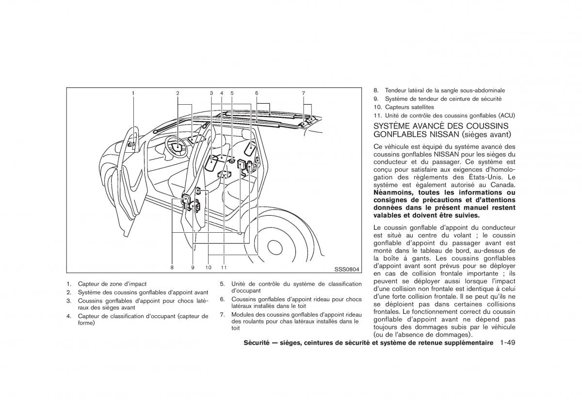 Nissan Rogue I 1 manuel du proprietaire / page 64