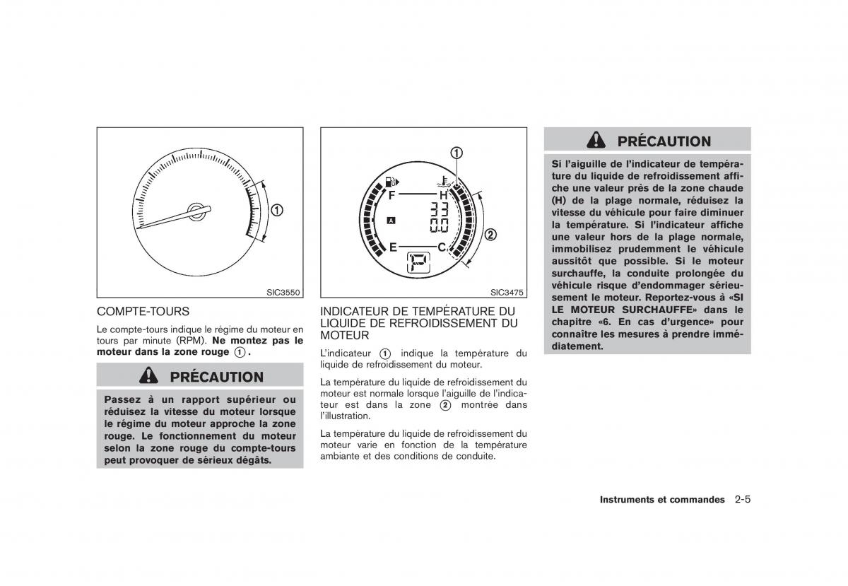 Nissan Rogue I 1 manuel du proprietaire / page 83