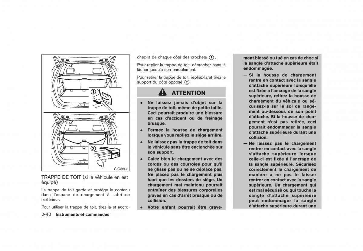 Nissan Rogue I 1 manuel du proprietaire / page 118