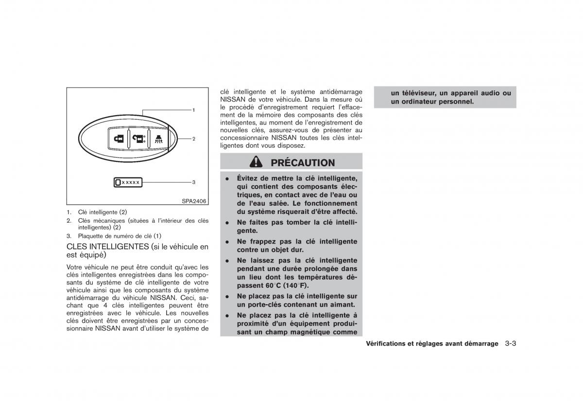 Nissan Rogue I 1 manuel du proprietaire / page 137