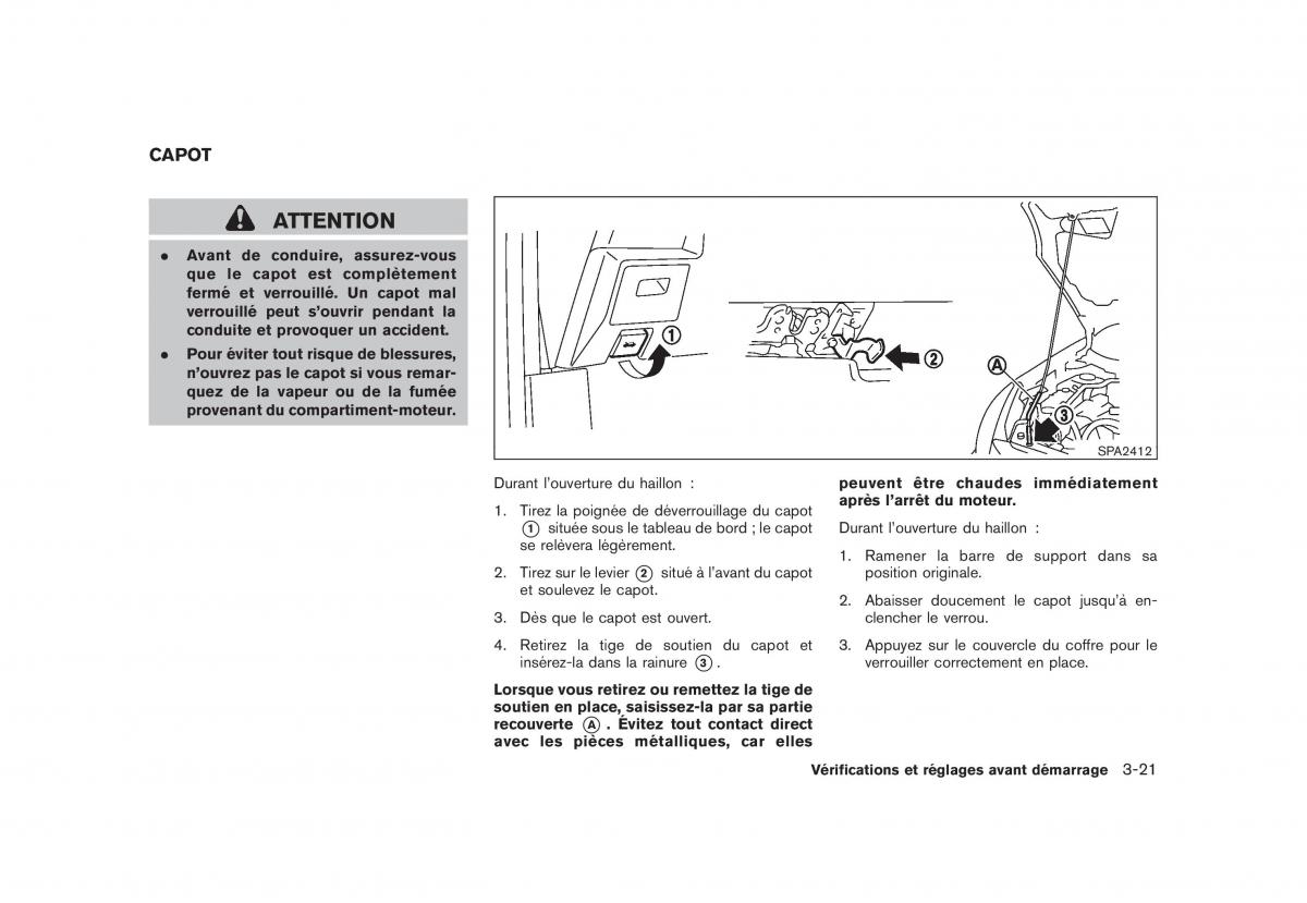 Nissan Rogue I 1 manuel du proprietaire / page 155