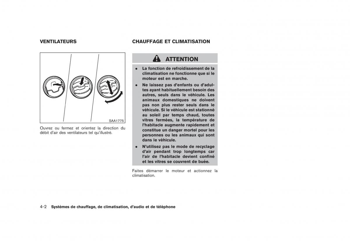 Nissan Rogue I 1 manuel du proprietaire / page 166