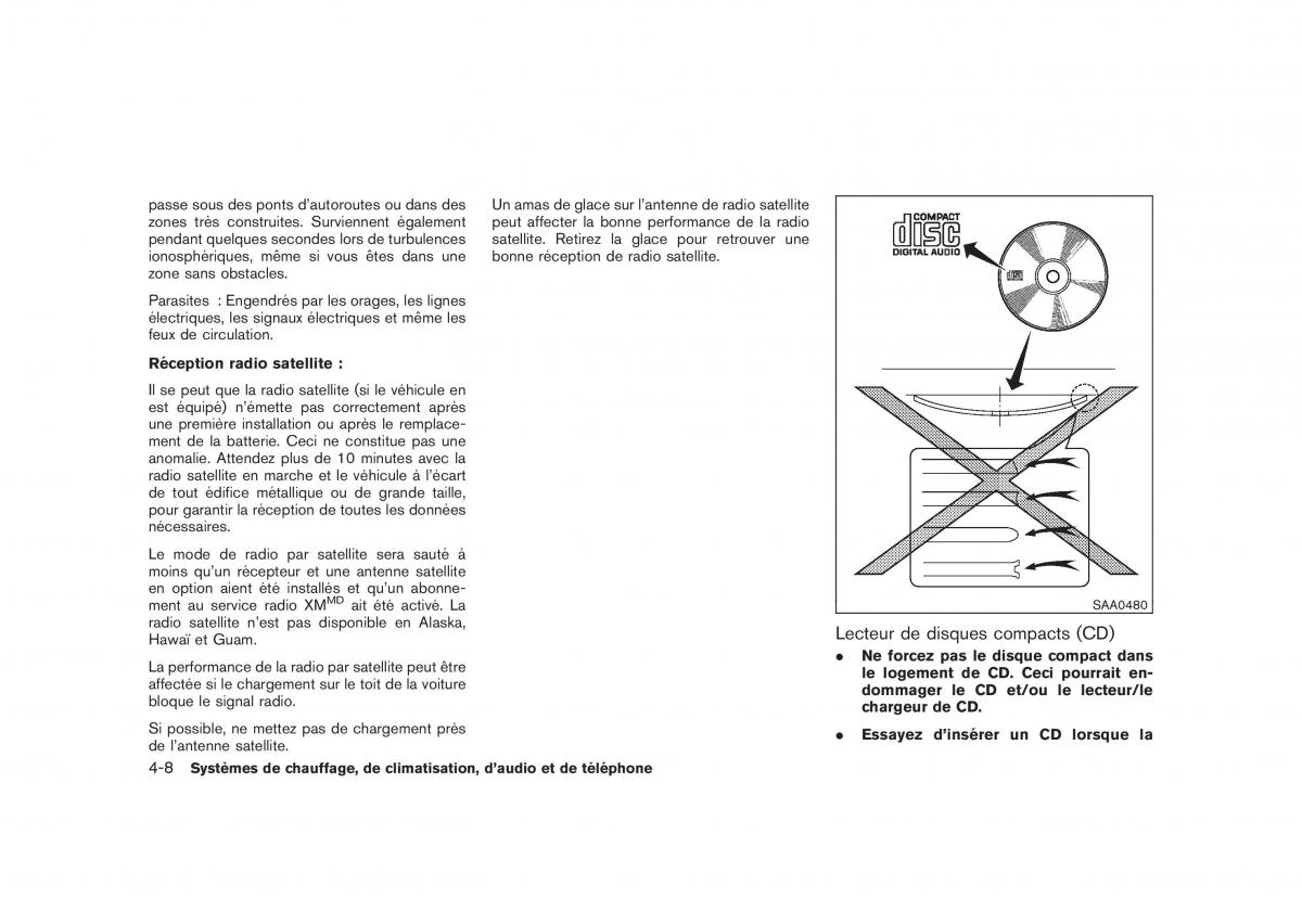 Nissan Rogue I 1 manuel du proprietaire / page 172