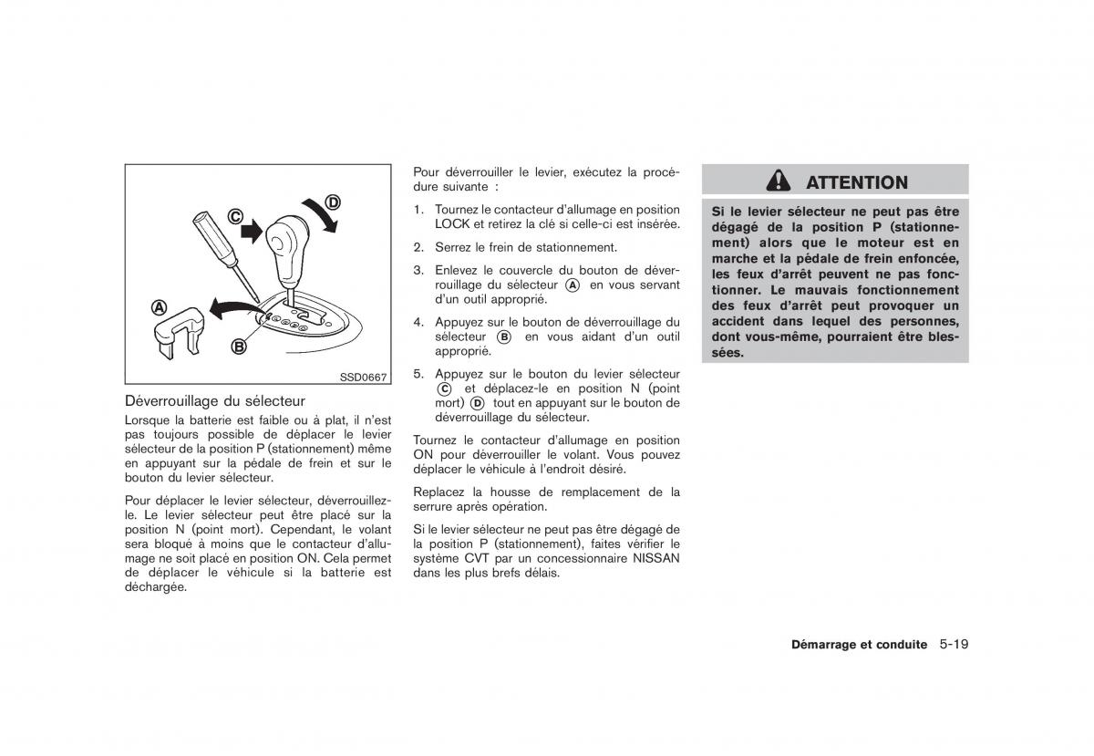 Nissan Rogue I 1 manuel du proprietaire / page 227