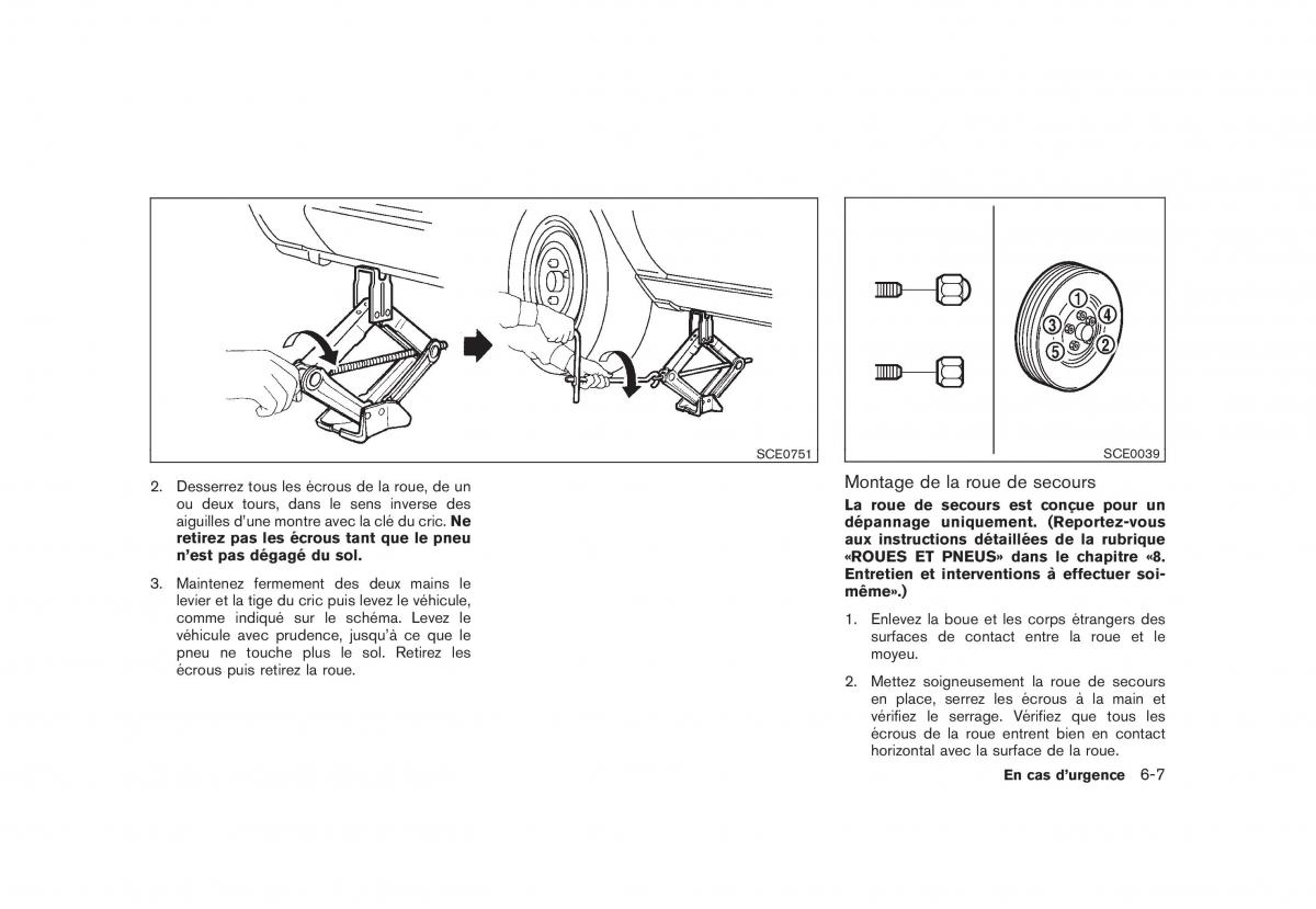 Nissan Rogue I 1 manuel du proprietaire / page 251