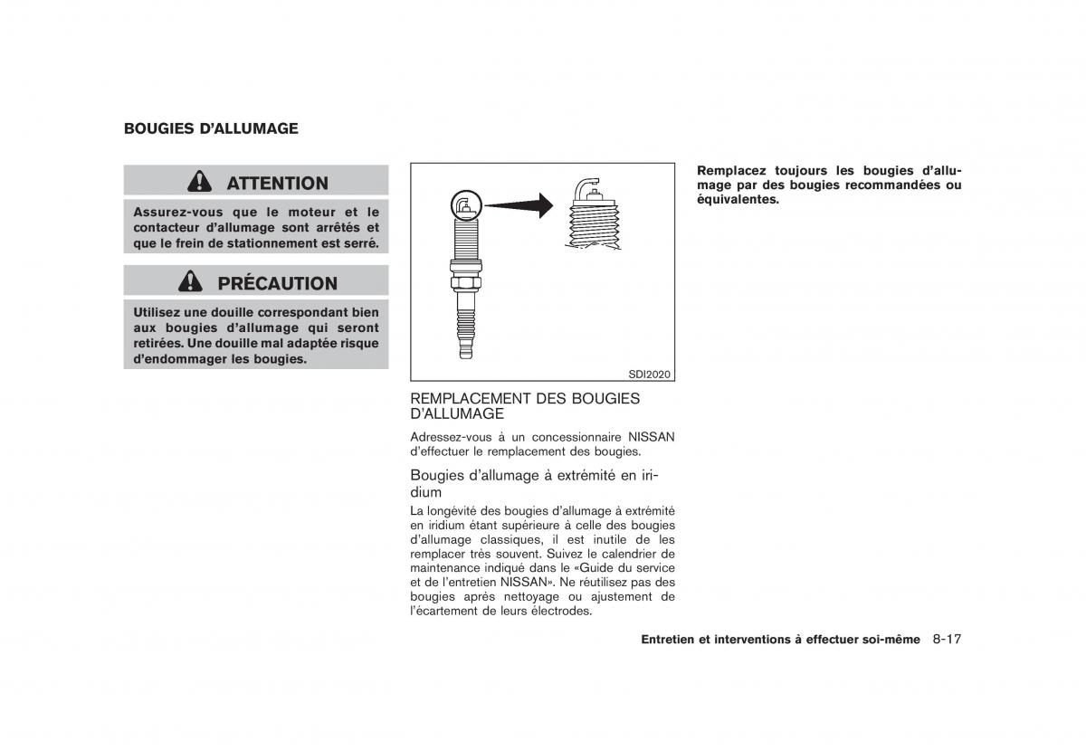 Nissan Rogue I 1 manuel du proprietaire / page 285