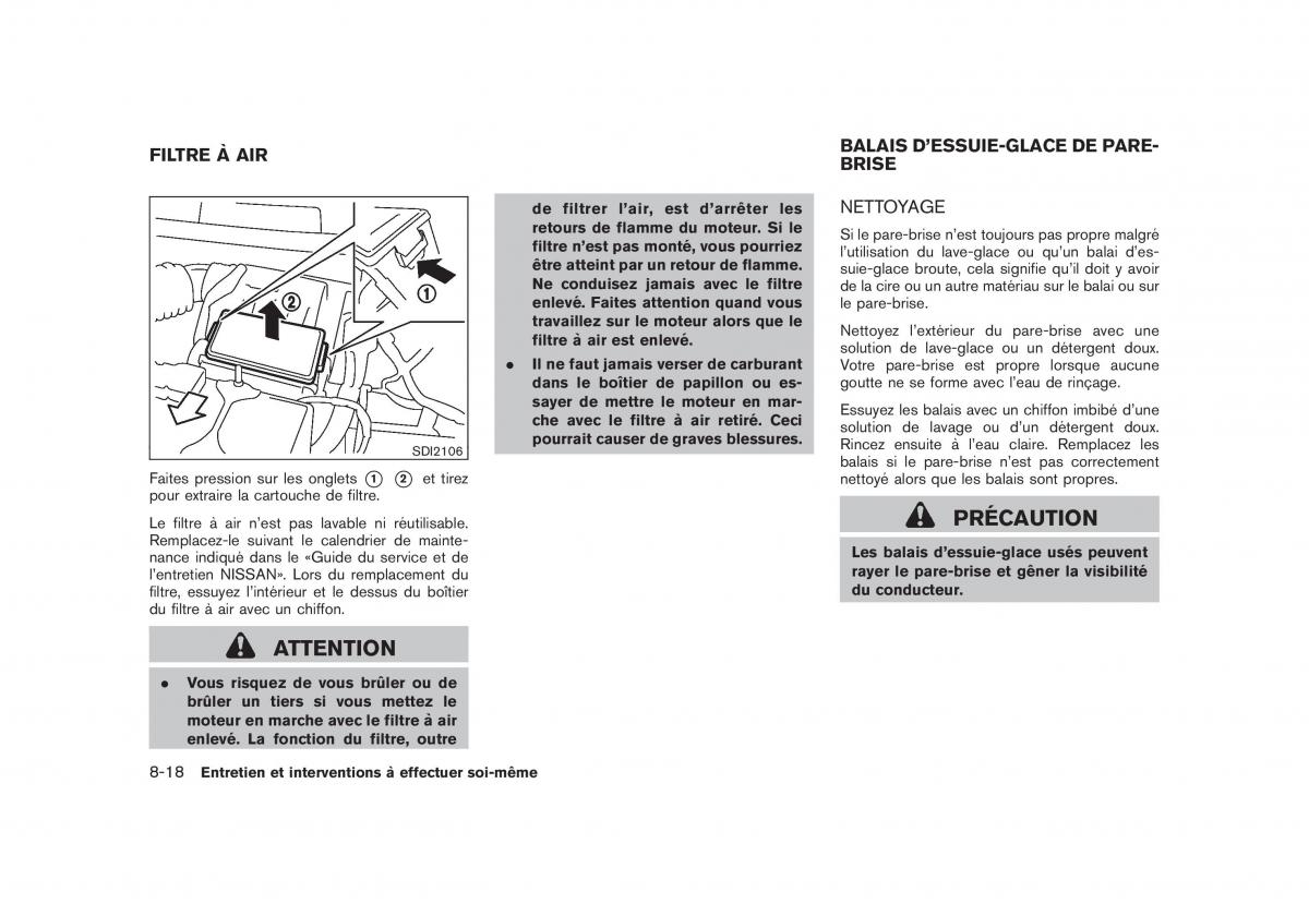 Nissan Rogue I 1 manuel du proprietaire / page 286