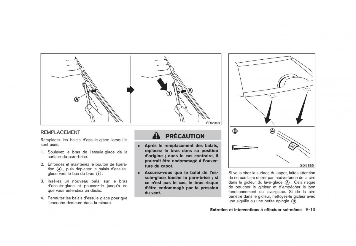 Nissan Rogue I 1 manuel du proprietaire / page 287