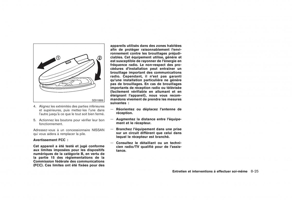 Nissan Rogue I 1 manuel du proprietaire / page 293