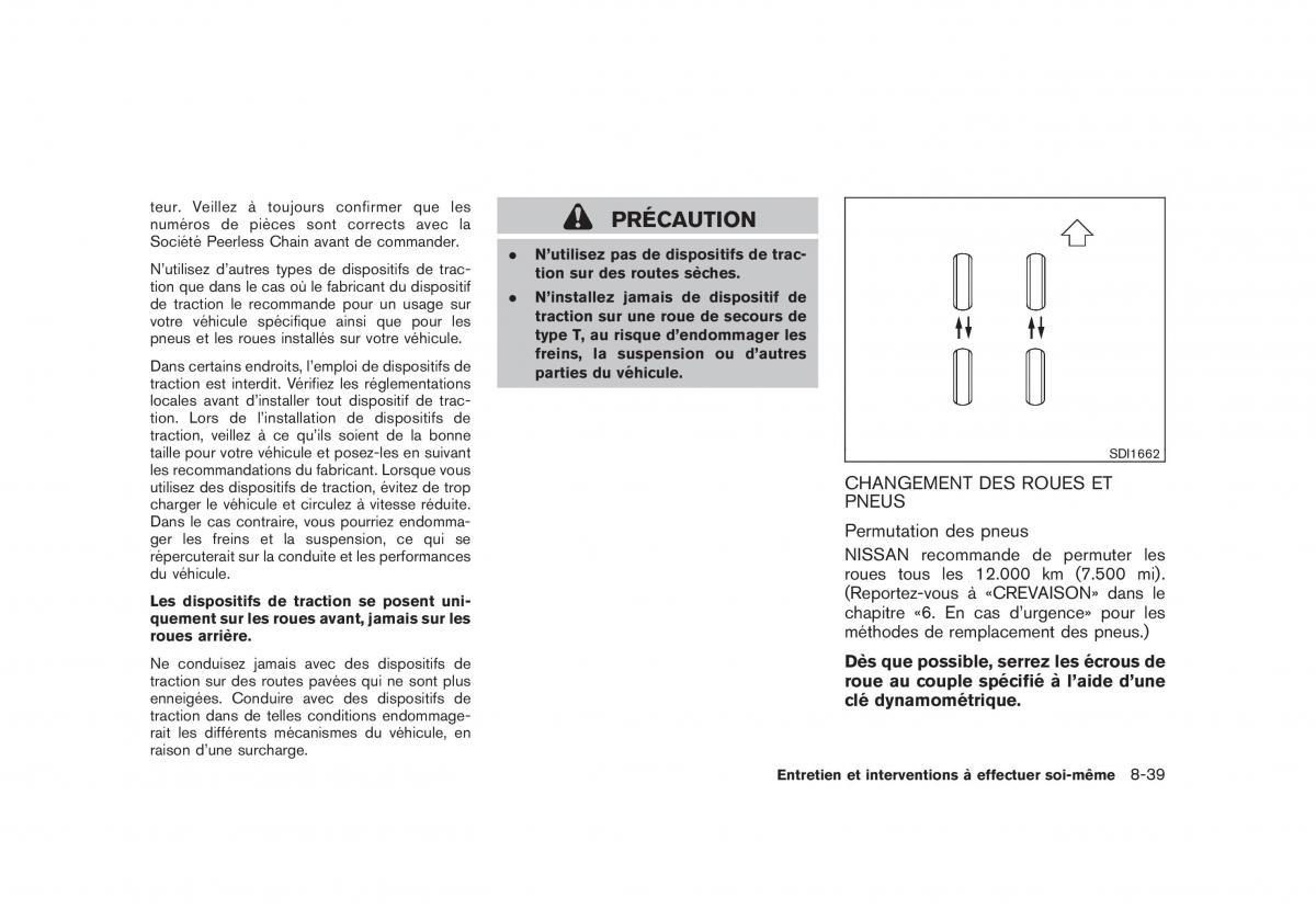 Nissan Rogue I 1 manuel du proprietaire / page 307