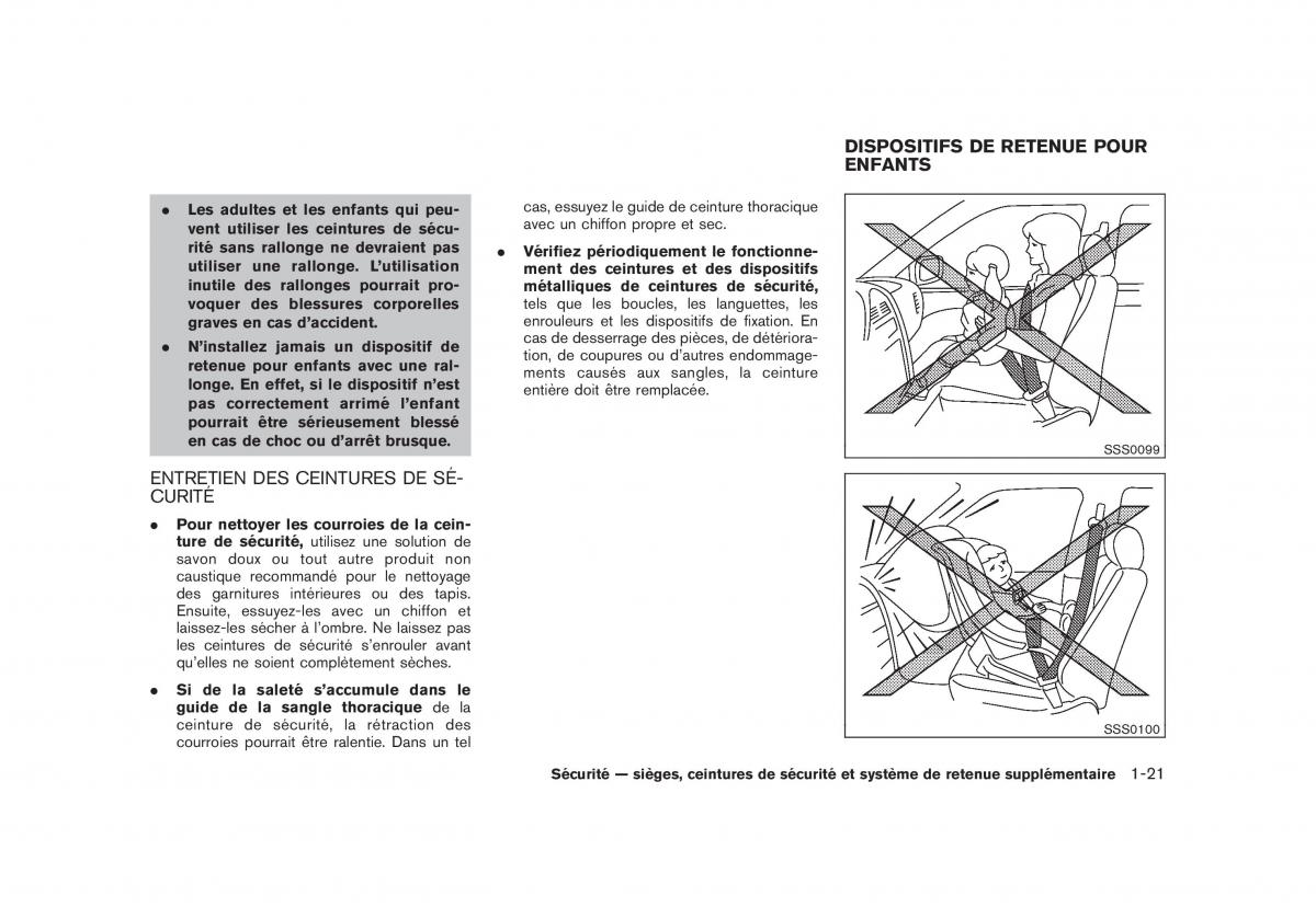 Nissan Rogue I 1 manuel du proprietaire / page 36