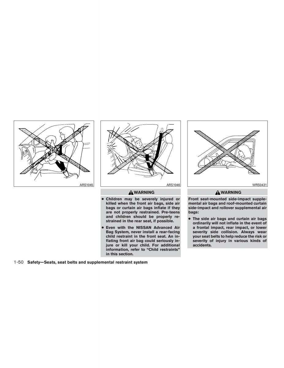 Nissan Rogue II 2 owners manual / page 69