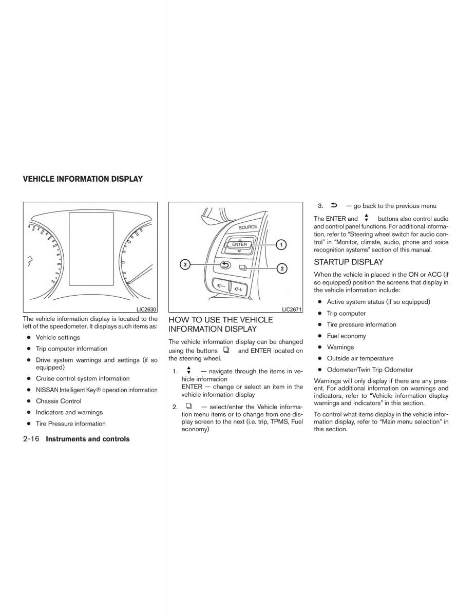 Nissan Rogue II 2 owners manual / page 99