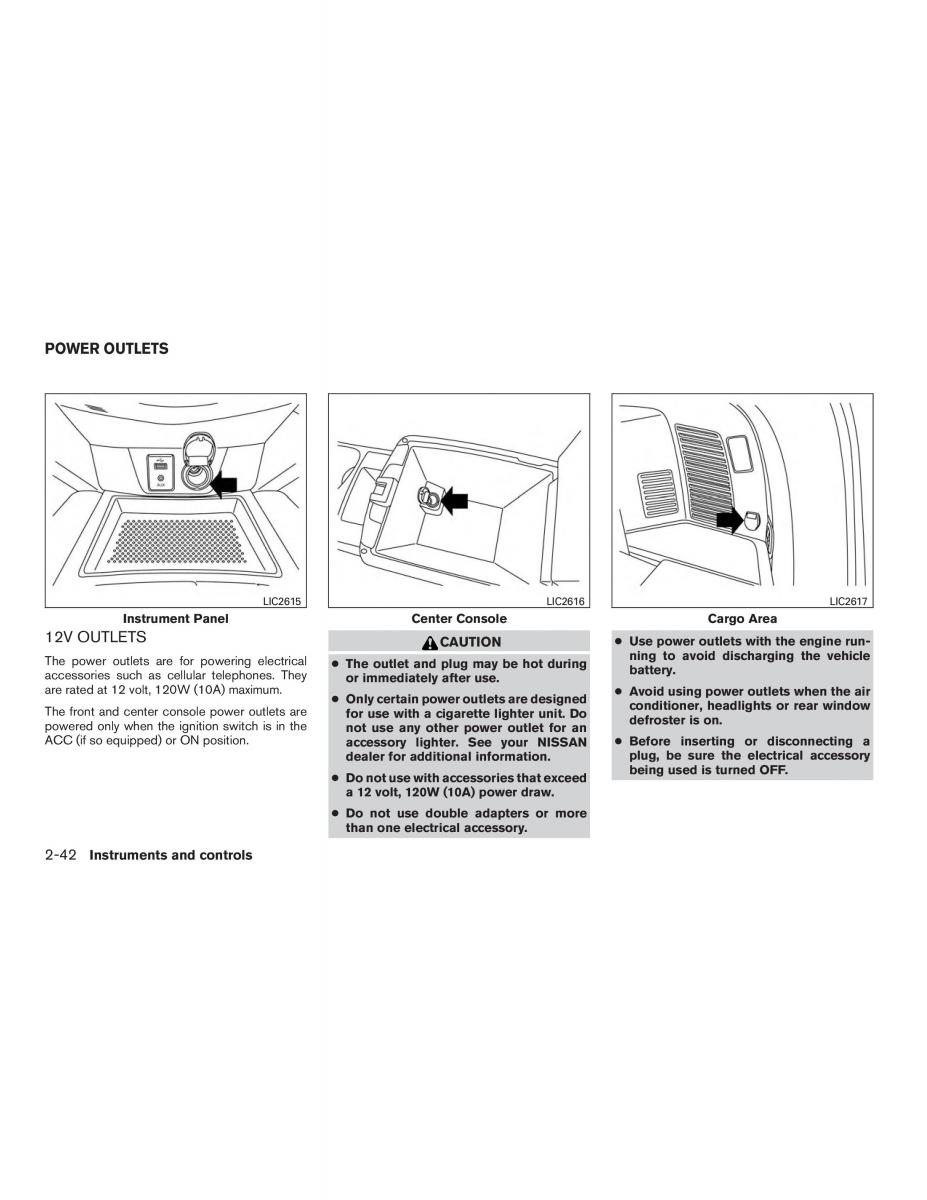 Nissan Rogue II 2 owners manual / page 125