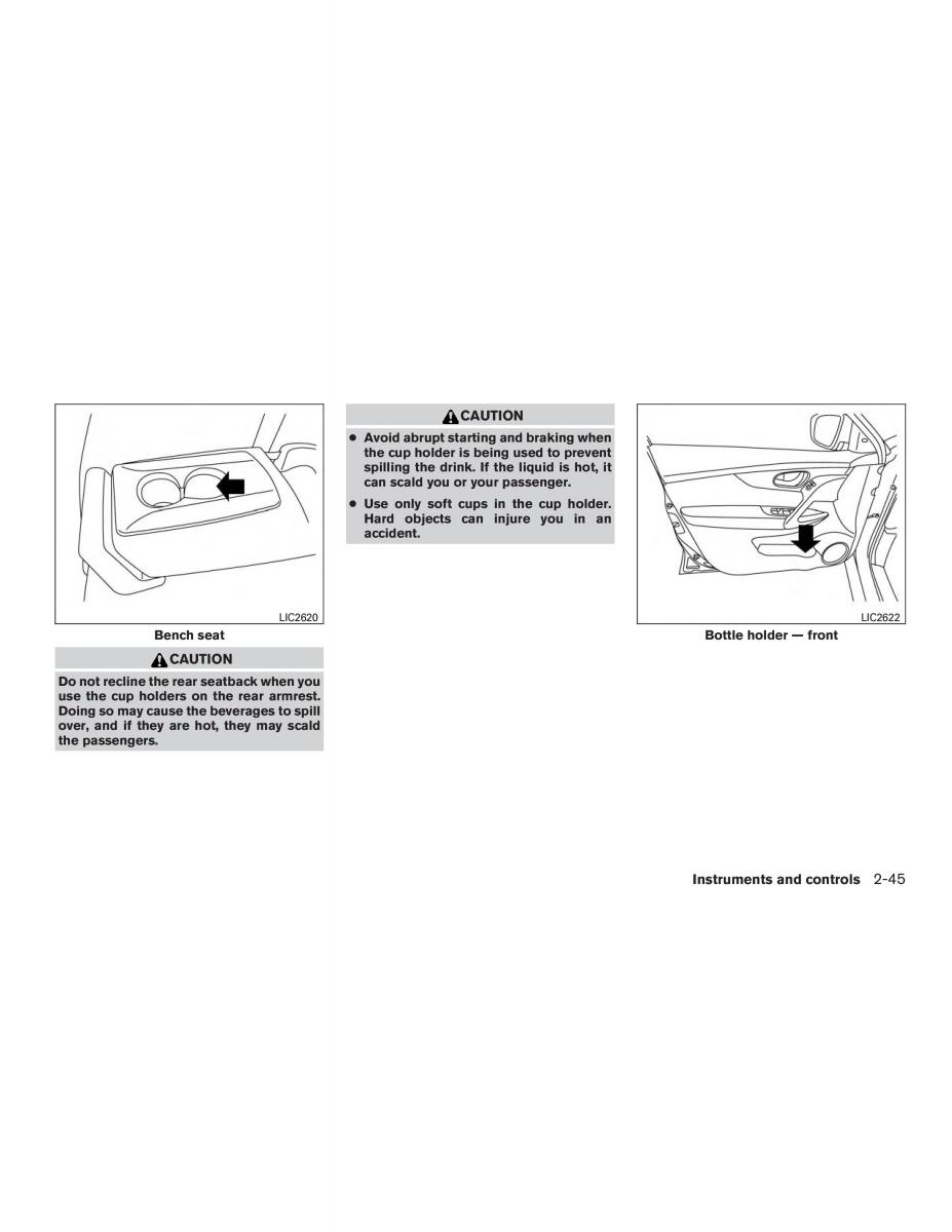 Nissan Rogue II 2 owners manual / page 128