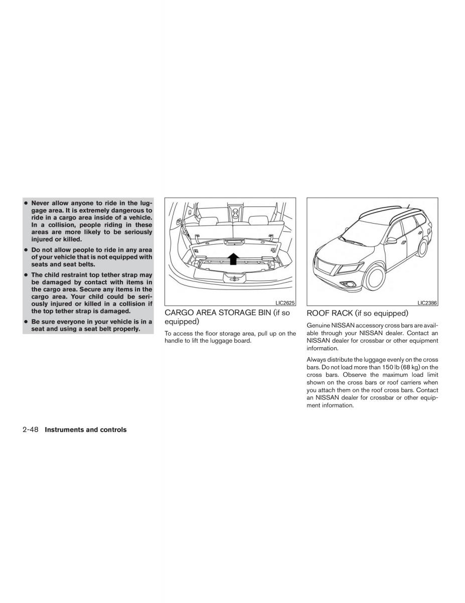 Nissan Rogue II 2 owners manual / page 131