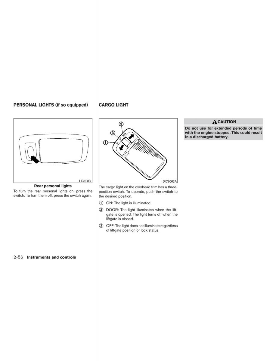 Nissan Rogue II 2 owners manual / page 139