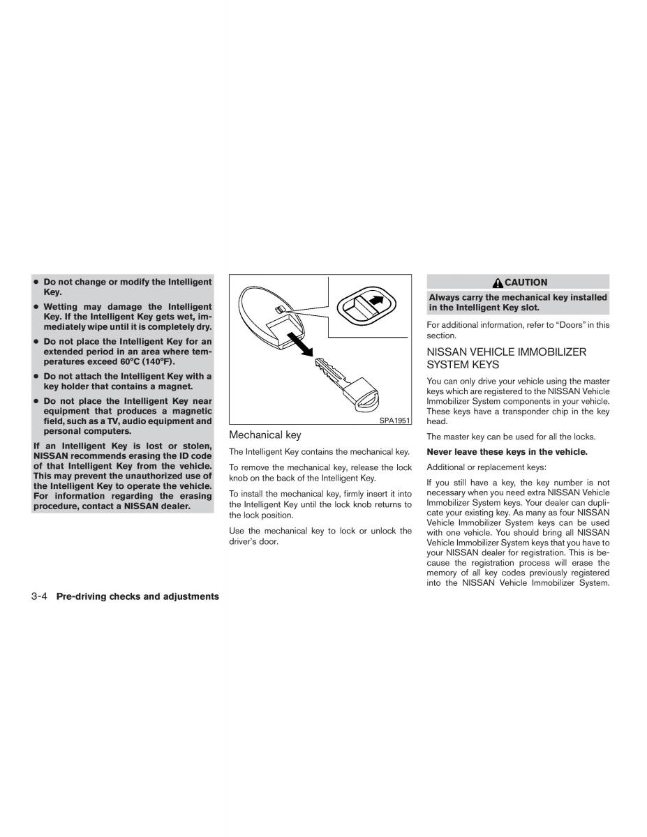 Nissan Rogue II 2 owners manual / page 143