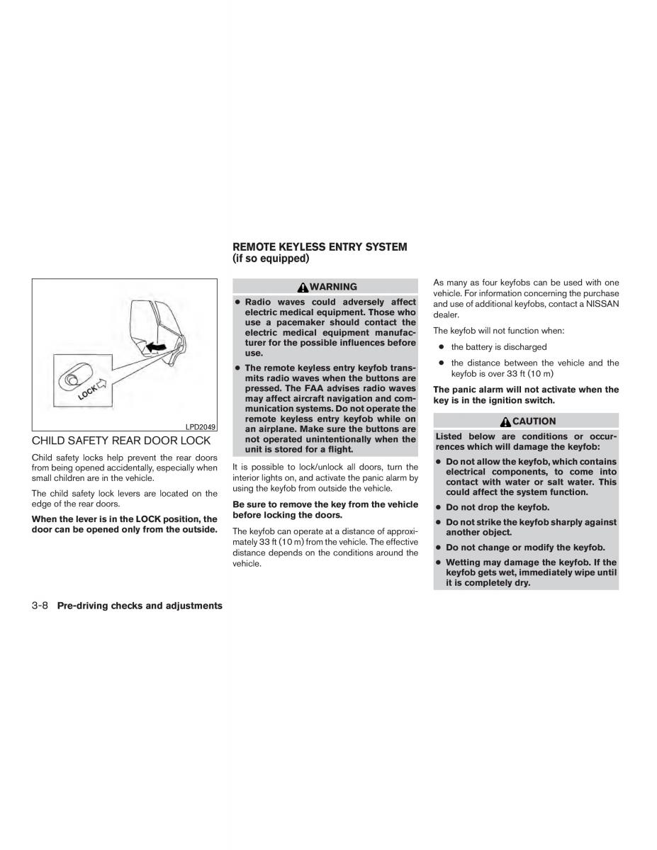 Nissan Rogue II 2 owners manual / page 147