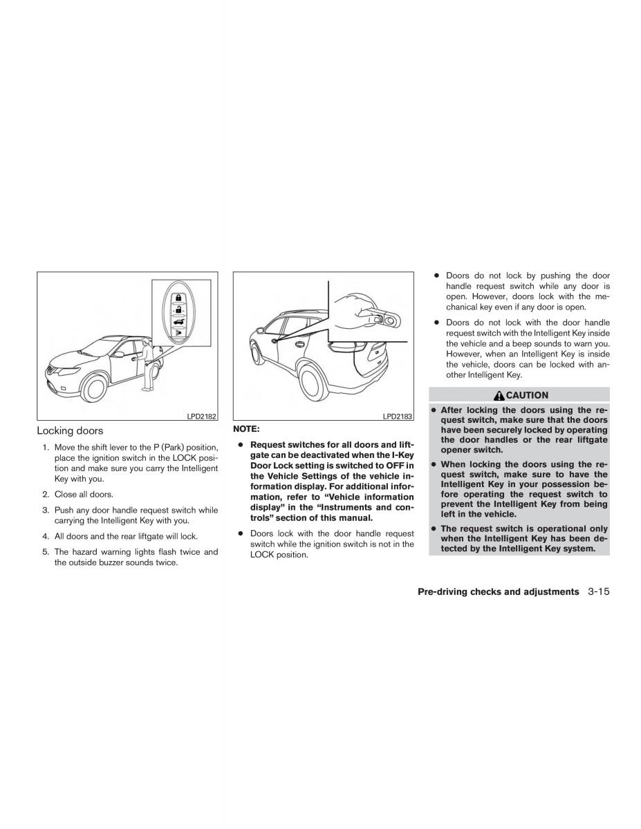 Nissan Rogue II 2 owners manual / page 154