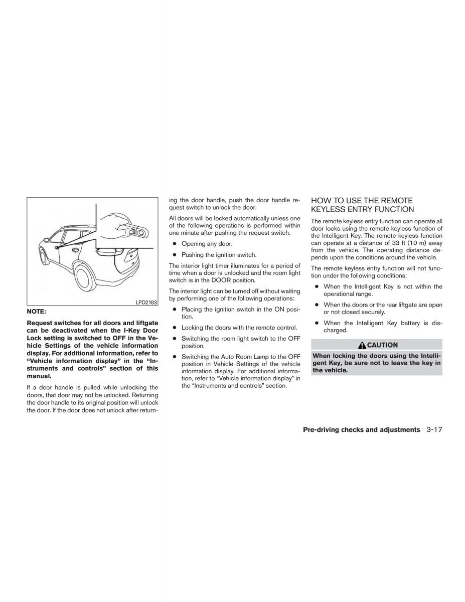 Nissan Rogue II 2 owners manual / page 156