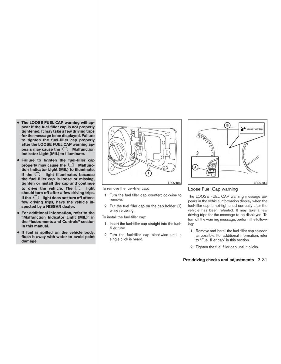 Nissan Rogue II 2 owners manual / page 170