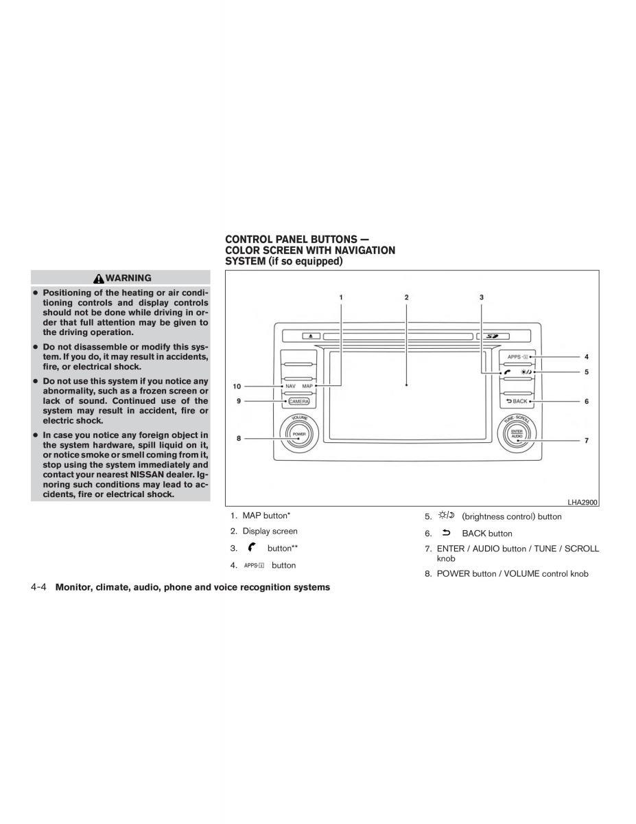 Nissan Rogue II 2 owners manual / page 179