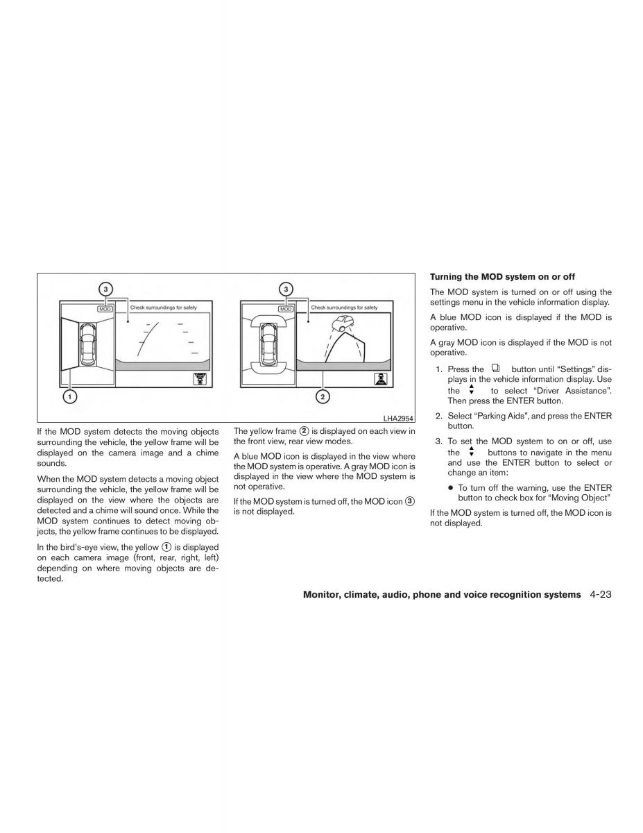 Nissan Rogue II 2 owners manual / page 198