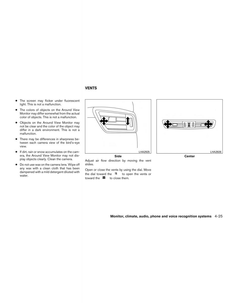 Nissan Rogue II 2 owners manual / page 200