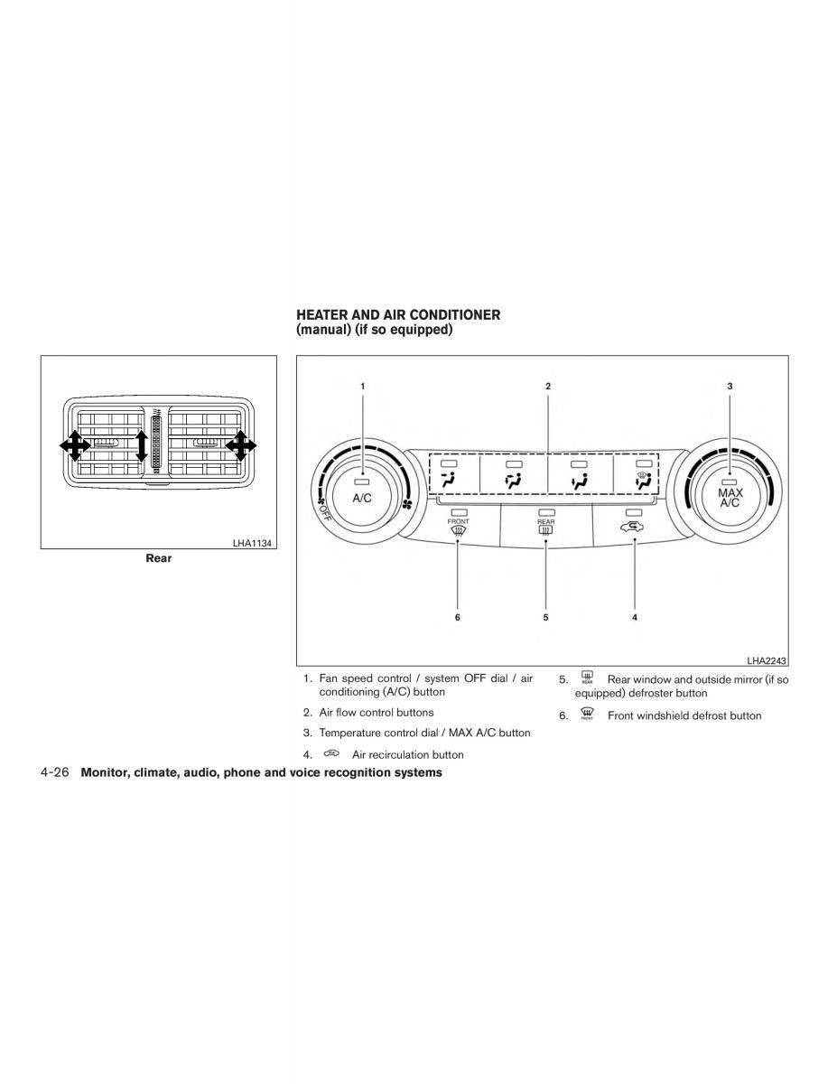 Nissan Rogue II 2 owners manual / page 201