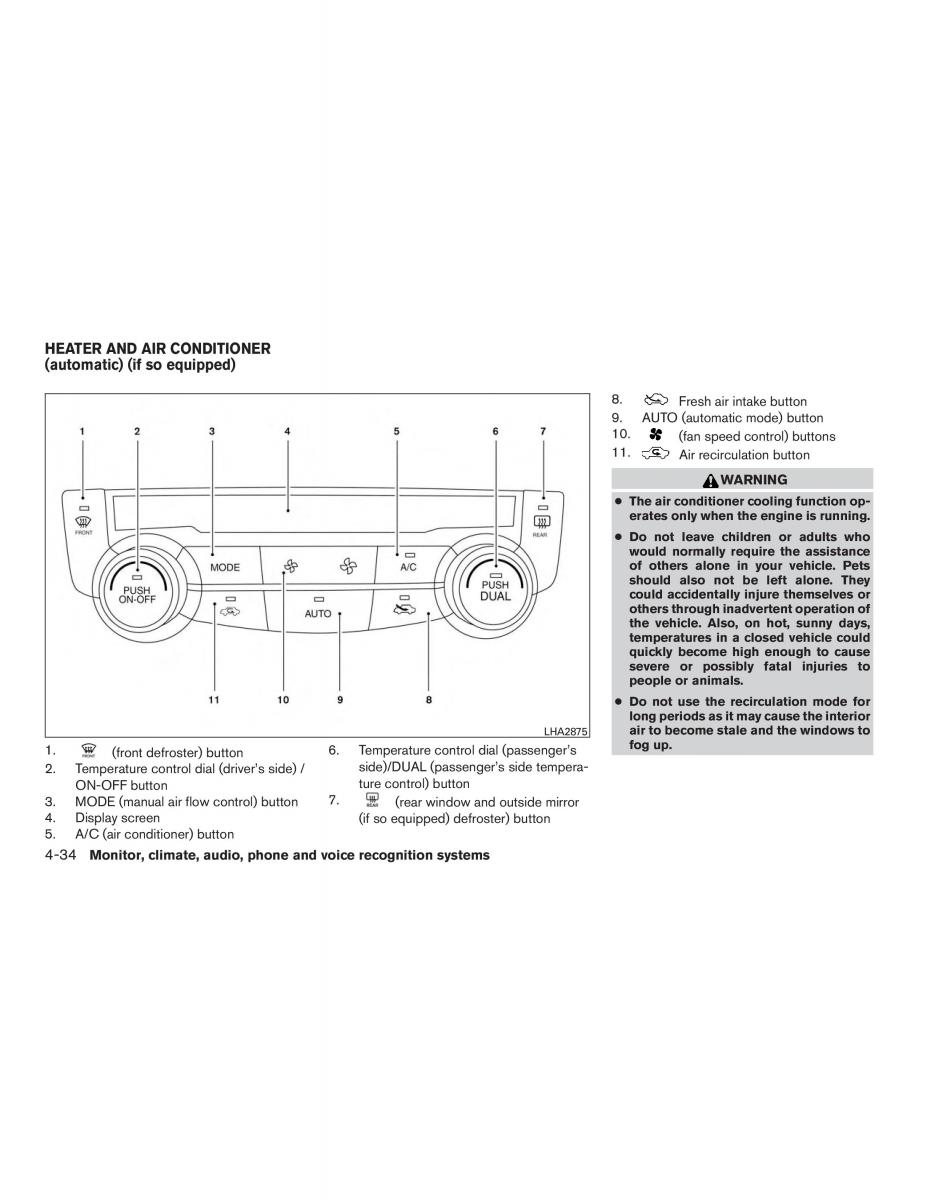 Nissan Rogue II 2 owners manual / page 209