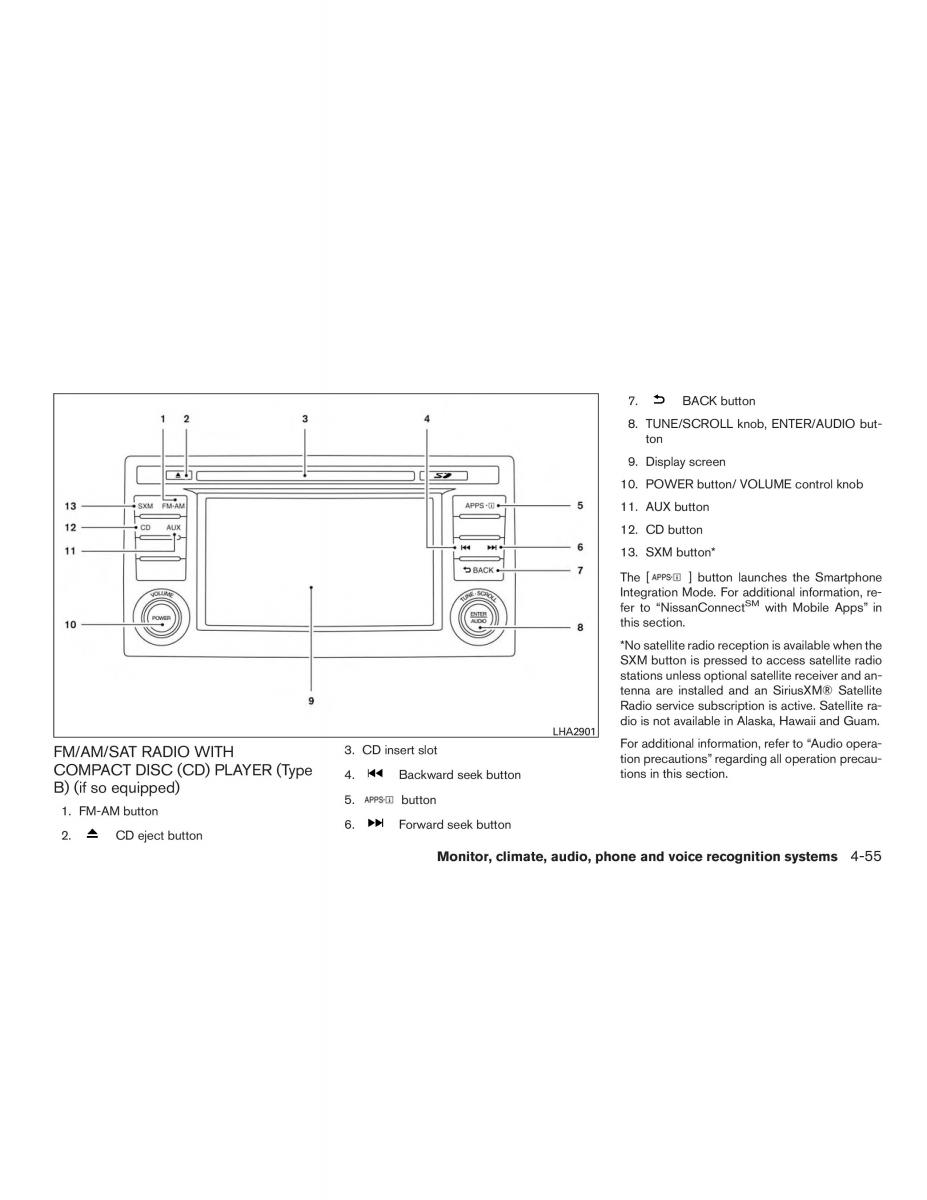 Nissan Rogue II 2 owners manual / page 230