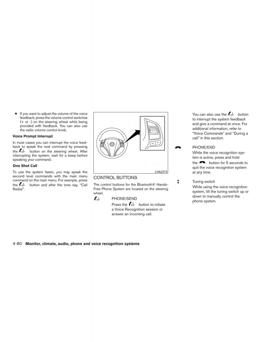 Nissan Rogue II 2 owners manual / page 255