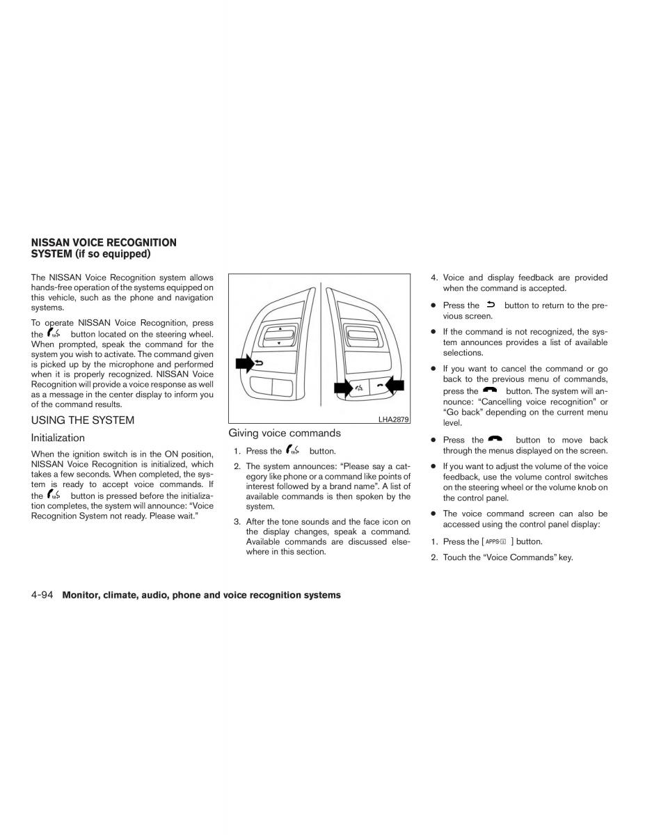 Nissan Rogue II 2 owners manual / page 269