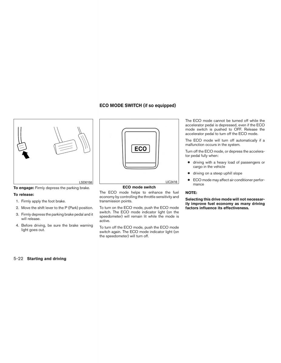 Nissan Rogue II 2 owners manual / page 297