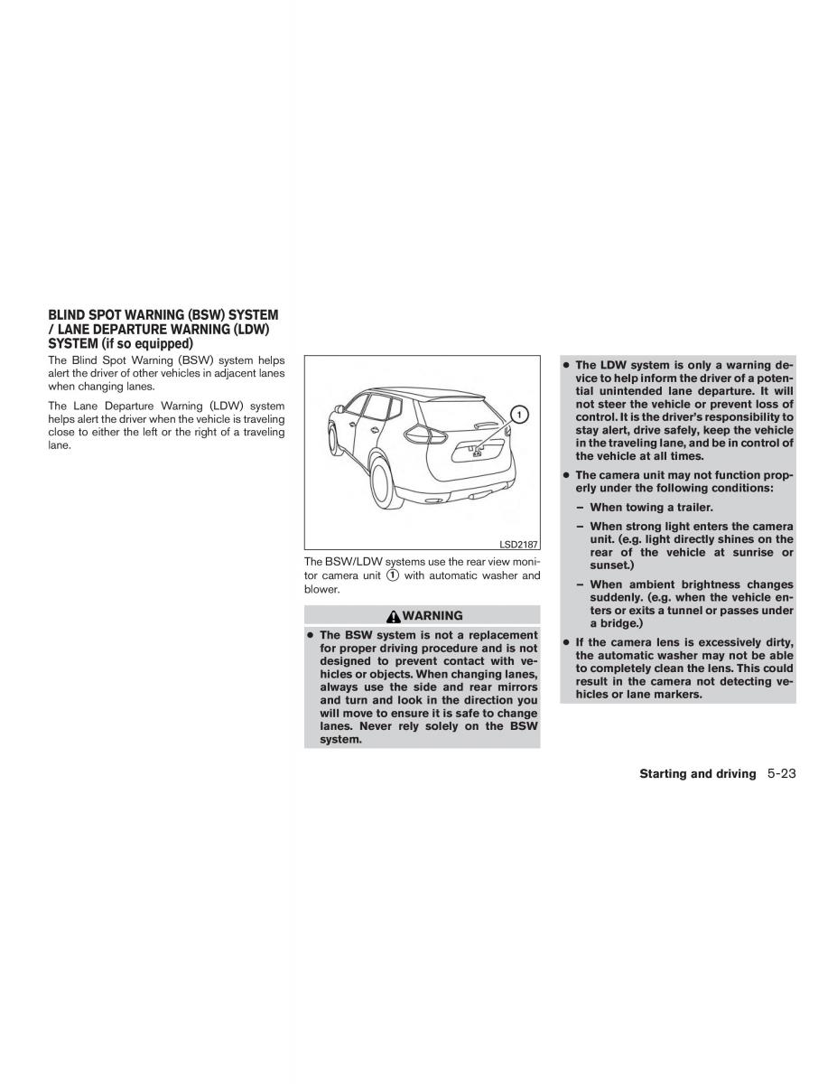 Nissan Rogue II 2 owners manual / page 298