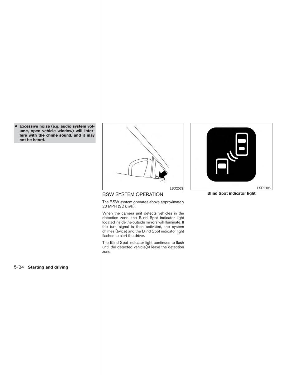 Nissan Rogue II 2 owners manual / page 299