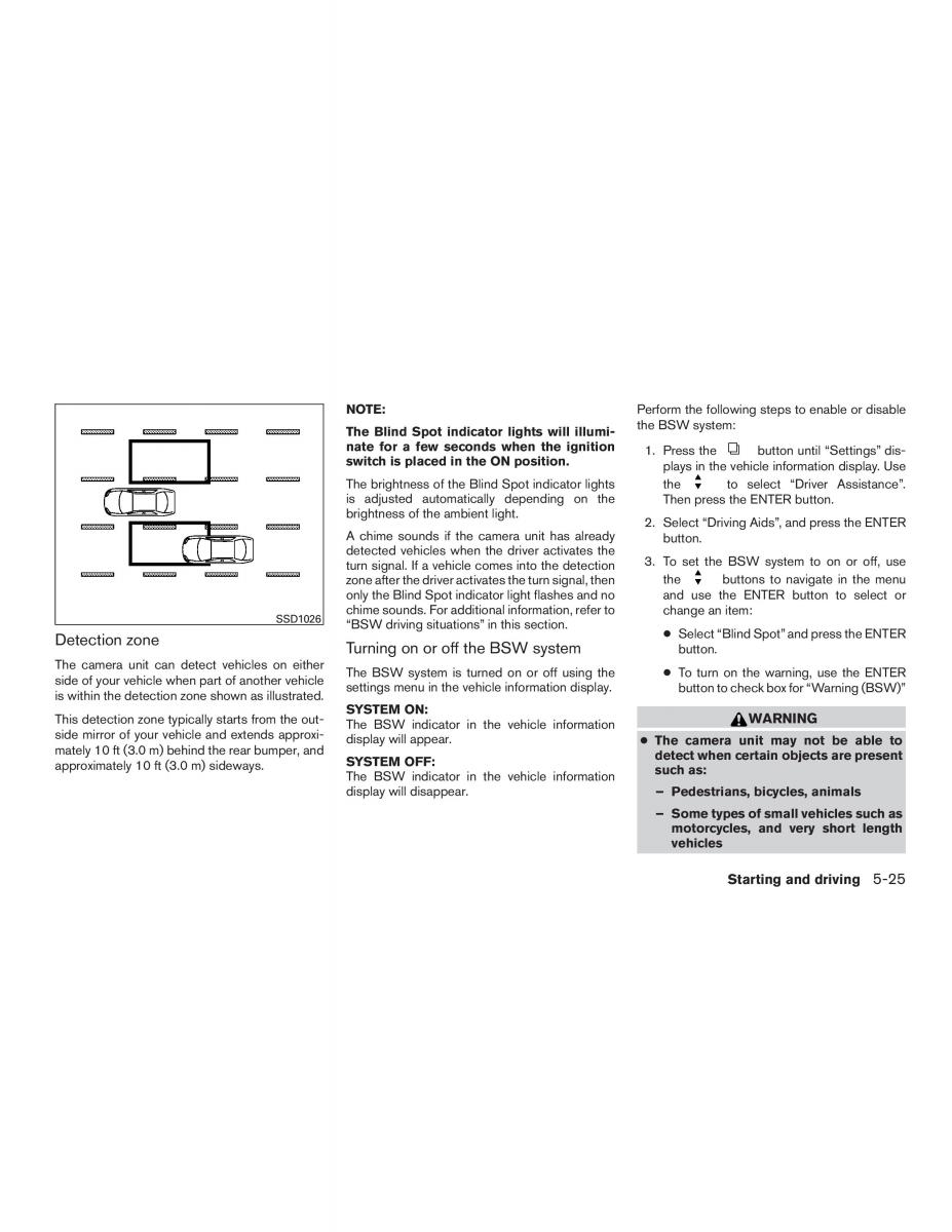 Nissan Rogue II 2 owners manual / page 300